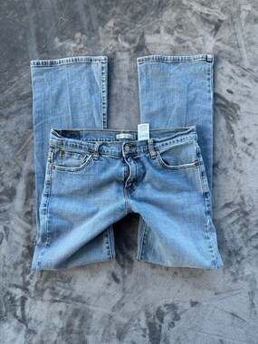 Levi's 515 Boot Cut Light Wash Denim Jeans Size 10M